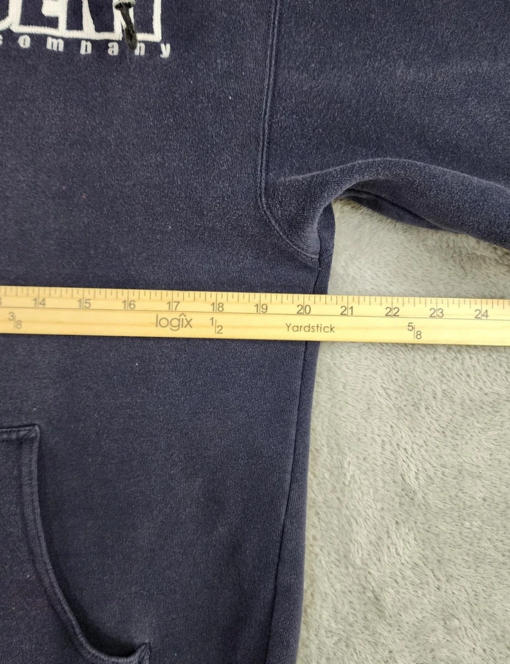 Independent Truck Co Sudadera con Capucha Para Hombre Pequeña Azul Cremallera Completa Monopatín Logo Gráfico Foto 4 de 4