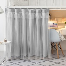 Upper/Bottom Bunk Bed Curtains Dorm Home Blackout Bed Cloth Curtain Shading