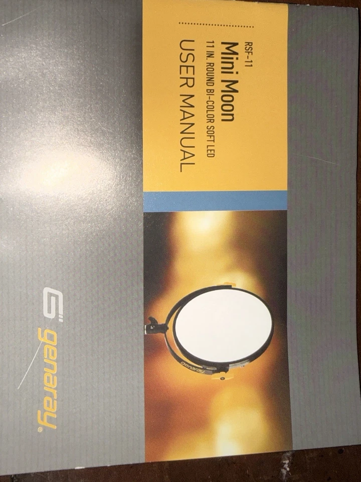 Luz LED suave bicolor Genaray Mini Moon 11" Foto 4 de 4