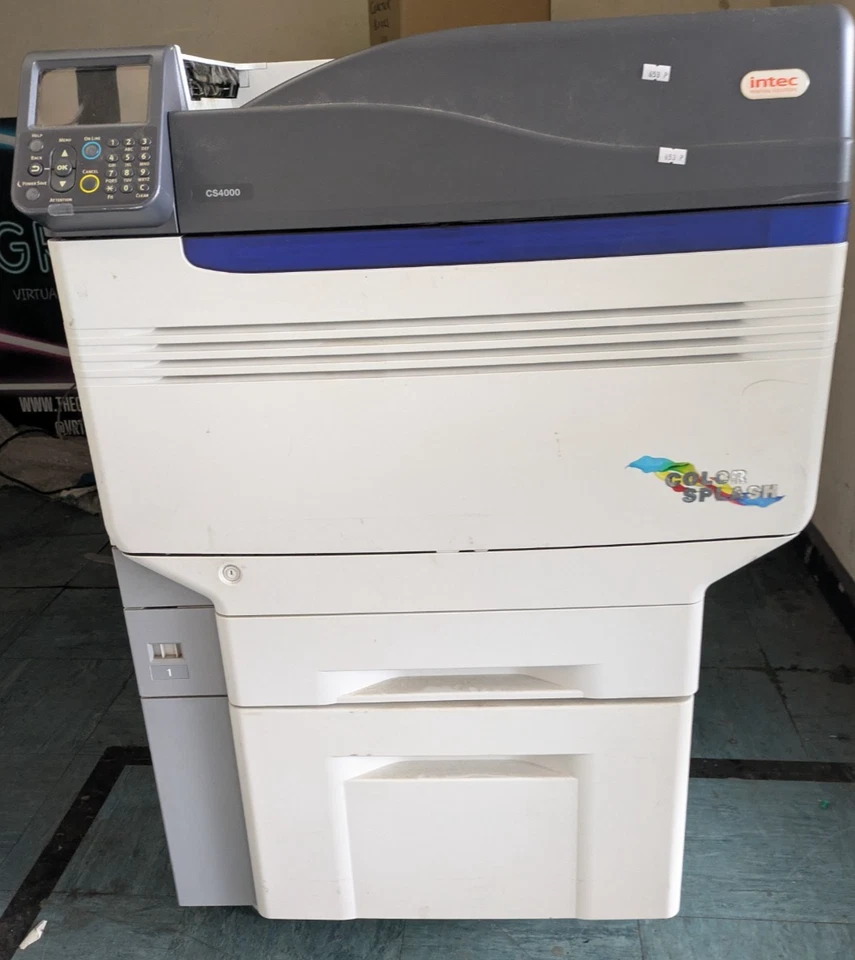 Used Intec Colour Splash CS4000 A3 needs some items see description - Image 1 of 2