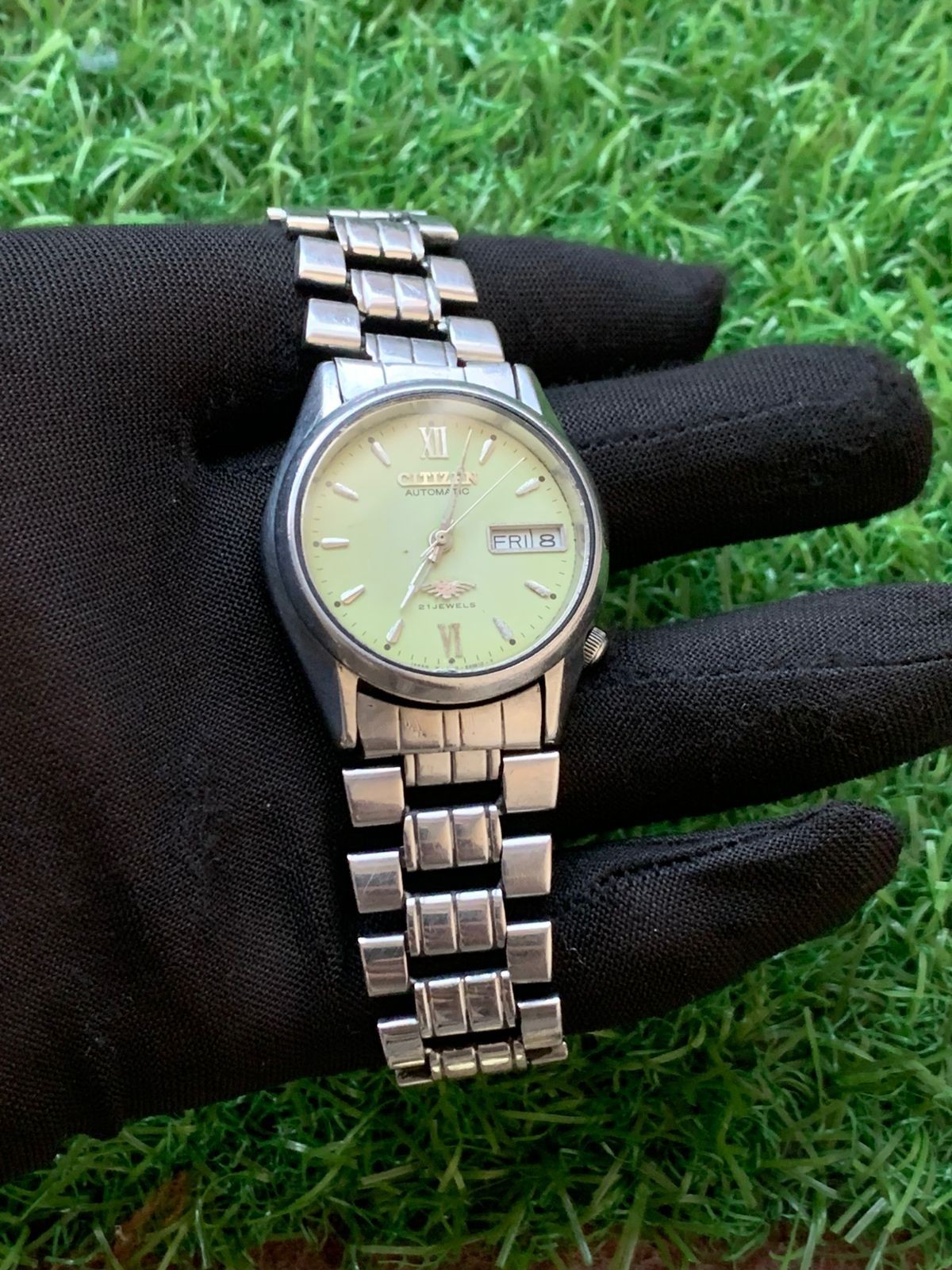 Japan luminous in jewels Automatic Vintage Citizen made 21 dial men wristwatch - VintageWatches.PK Japan luminous in jewels Automatic Vintage Citizen made 21 dial men wristwatch - vintagewatches.pk