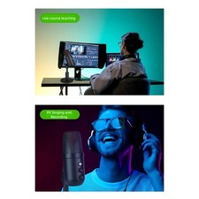 Professional Corded USB Microphone Condenser for Computer Recording Laptop