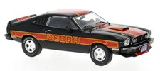 IXO Models CLC599N-22 1/43 1977 Ford Mustang II Cobra, Black