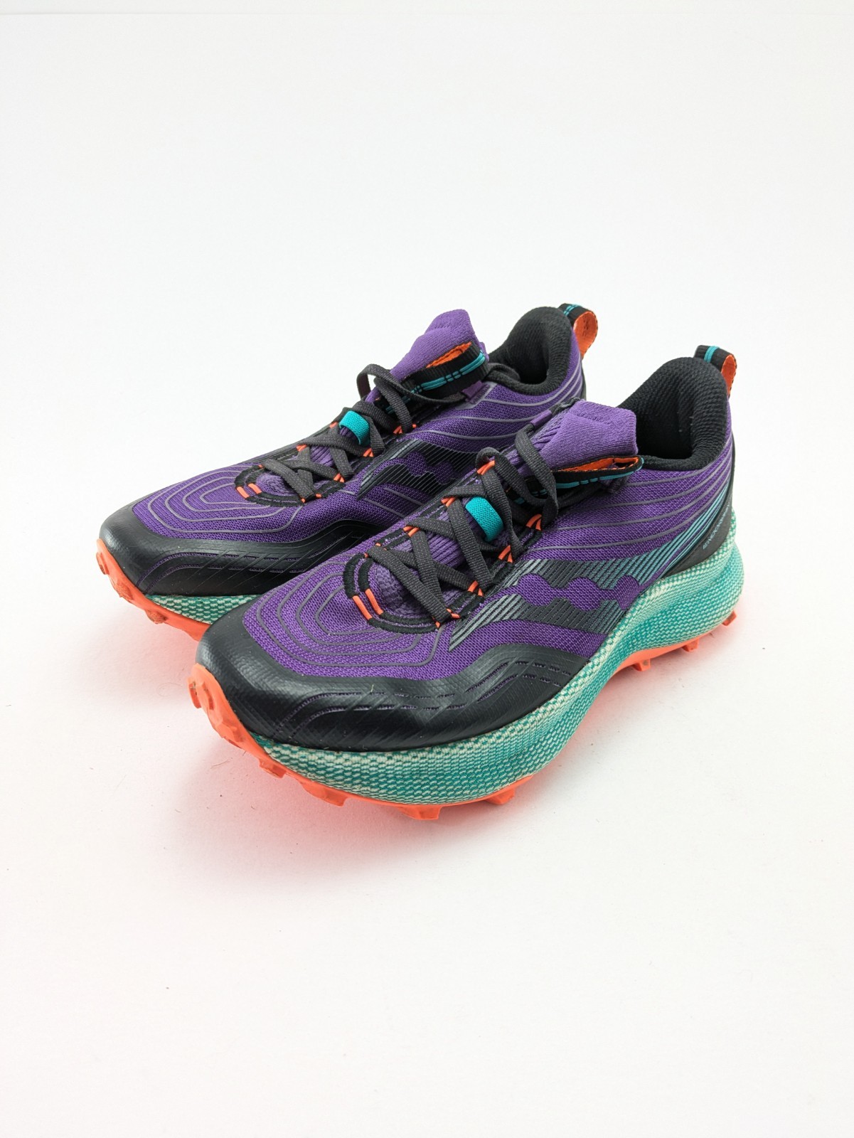 Womens Saucony Endorphin Trail Concord Jace Purple Teal Shoes S10647-20 Size 8.5 thumbnail 5