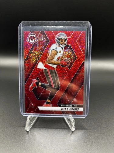 Mike Evans #192 Tampa Bay Buccaneers WR 2025 Panini Mosaic Red Sparkle