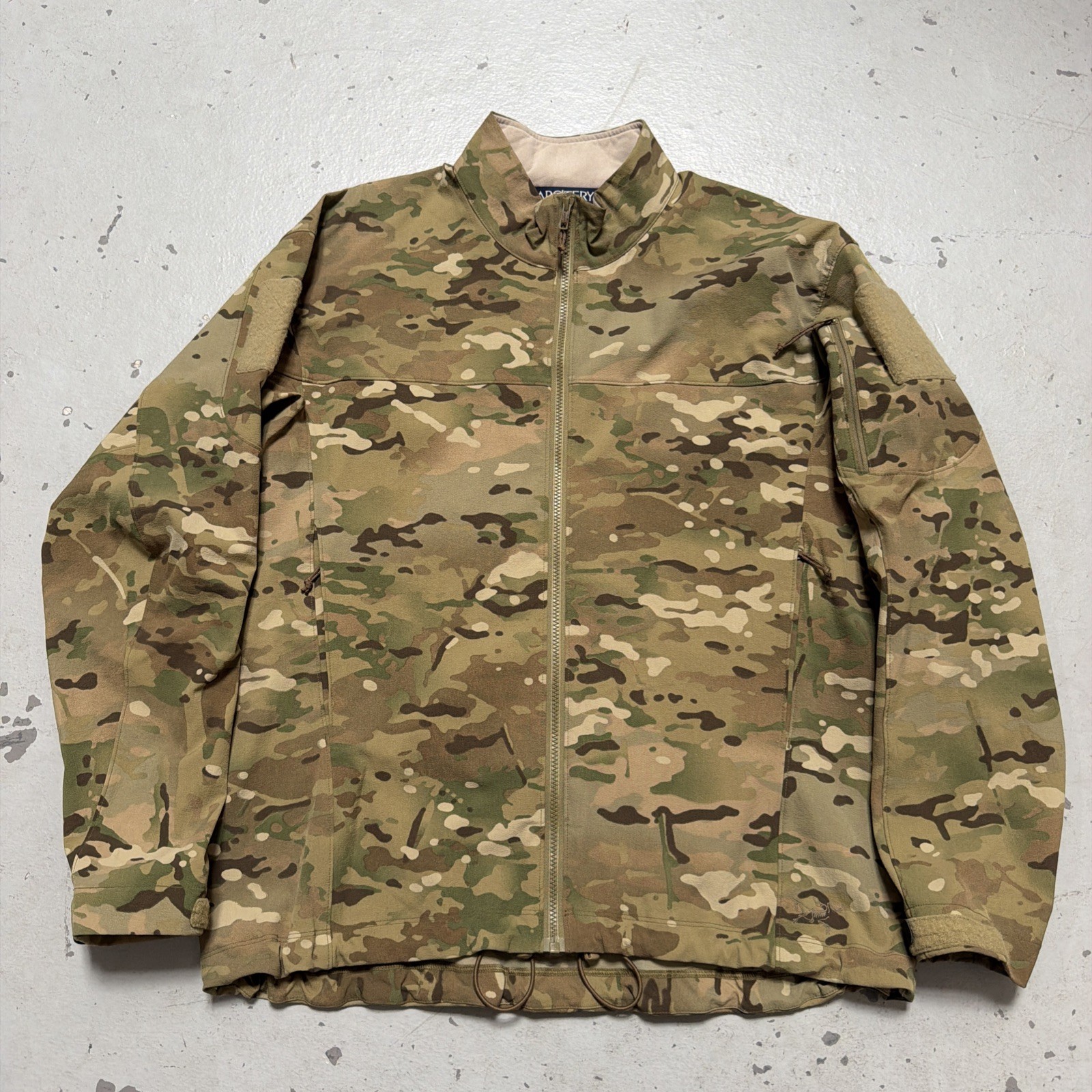 Arcteryx Leaf Multicam Softshell Nylon Tactical Jacket Made USA XL RARE EUC