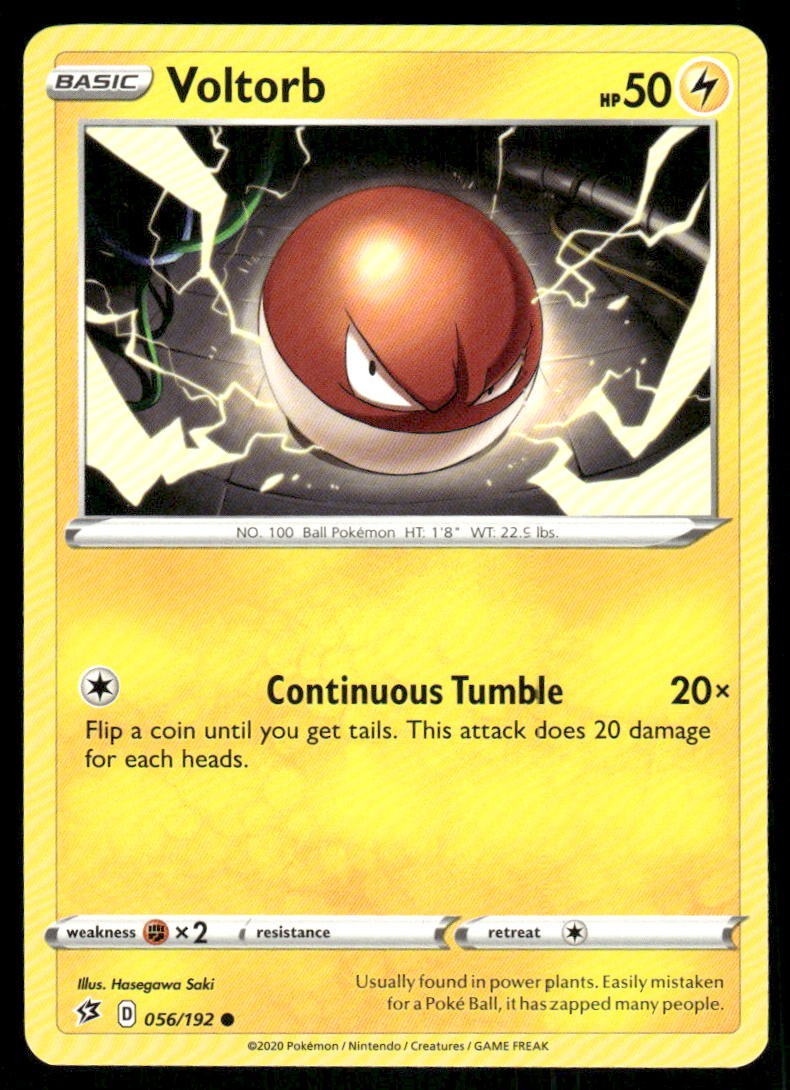 Voltorb 056/192 - Rebel Clash - Common NM