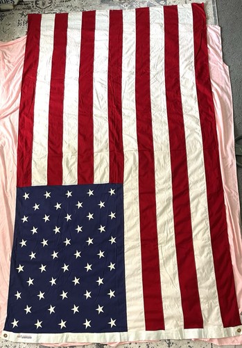 Annin Defiance American Flag 50 Star American Flag Gromets Cotton Bunting 8’