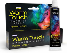 Warm Touch Warming Jelly Lube 2 Fl Oz - Glycol Formula, Warming  Tingling Sensa