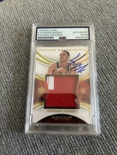 2024 Panini Immaculate/25 Auto PSA DNA KYSHAWN George Patch RC Rookie