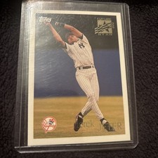 1996 TOPPS BASEBALL DEREK JETER #219 YANKEES NMMT OR BETTER *A39889