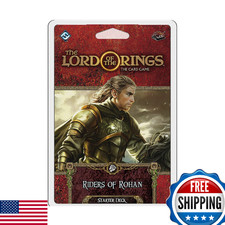 Lord of the Rings Card Game Riders of Rohan STARTER DECK - Cooperative Adventure