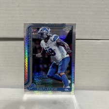 Tate Ratledge 2025 Topps Chrome Pulsar Refractor Rookie