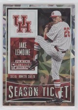 2015 Panini Contenders Season Ticket Cracked Ice /23 Jake Lemoine #50 8tn