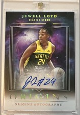 2024 Origins Jewel Loyd Autograph -Seattle Storm/Las Vegas Aces- 🔥🔥