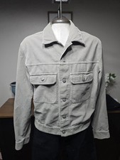 Gap 1969 Men's Corduroy Trucker Jacket Gray Size S