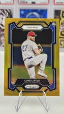 2024 Luke Little Panini Prizm Rookie Gold Prizm /10《Slab Ready》Chicago Cubs 🔥