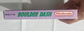 Boulder Dash &bull; Nintendo NES embalaje original