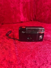 VTG Polaroid 35mm One Film Camera Point Shoot Auto Film Tested Works W/strap