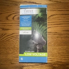 PATRIOT LIGHTING, LOW VOLTAGE LANDSCAPE SPOT LIGHT, 3432169, AURA-NIB
