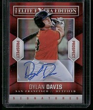2014 Panini Elite Extra Edition #54 Dylan Davis Prospects Signatures #/799