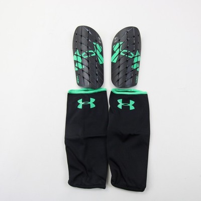  Under Armour Shin Guards Men's Black New with Tags Multiple Sizes