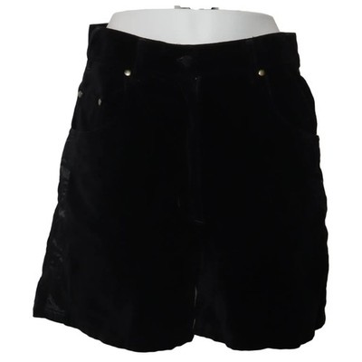 Flashlights, Shorts, Größe: 40, Schwarz, Baumwolle, Samt, Damen #PS1