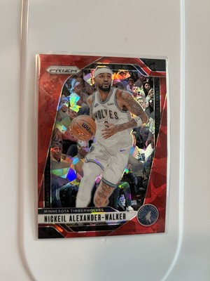 2024-25 Panini Prizm - Nickeil Alexander-Walker #135 Red Ice Prizm