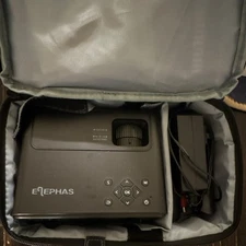 Elephas offre un projecteur de théâtre noir avec étui