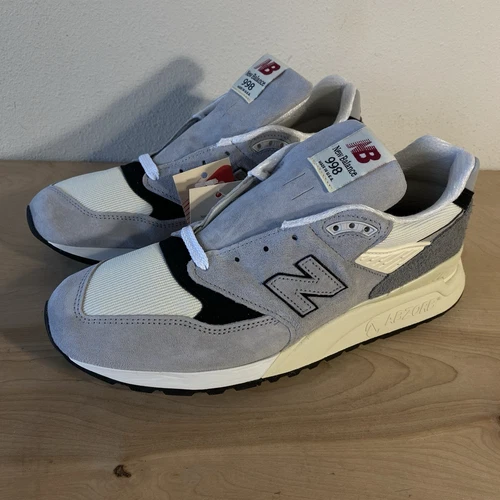 New Balance Teddy Santis U998GB 998 Made In USA Grey Black - Size 9