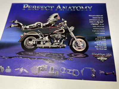 KuryAkyn Motorcycle Parts Ad #5224- USA