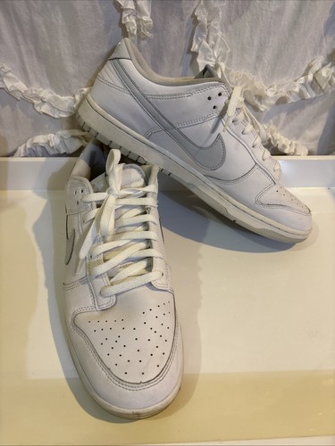 Nike Dunk Low Retro Size 11 White/Pure Platinum White