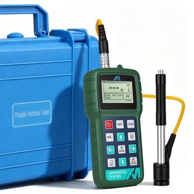 Mxmoonfree Metal Hardness Tester Kit, Digital Leeb Testing with Standard...