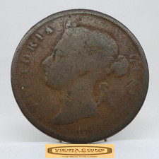 1874 Straits Settlements Cent - #C56592NQ