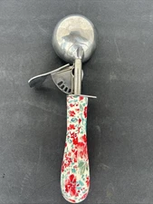 Pioneer Woman Gorgeous Garden Ice Cream Scoop Stainless Steel Acrylic Handle