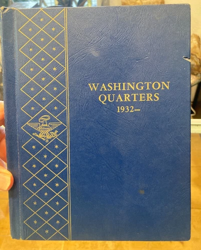 Complete Set of 84 Silver Washington Quarters in Whitman Album 1932-1964-D/S