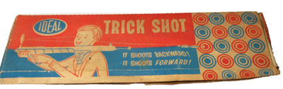 Ideal Trick Shot 1960's Toy in Original Box Instructions Darts Vtg Retro