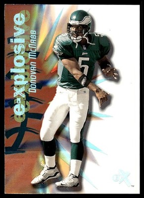 2000 Fleer E - X E - Xplosive #14XP Donovan McNabb - Philadelphia Eagles