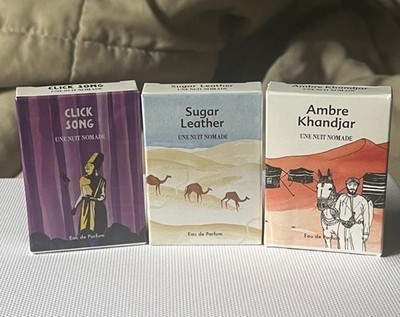 Une Nuit Nomade CLICK SONG Sugar Leather Ambre Khandjar 2.5 ml