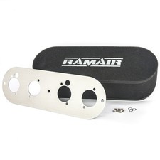Ramair Bolt On Air Filter Twin DCOE / ITBs - 95mm - Ford Pinto (Holbay Manifold)