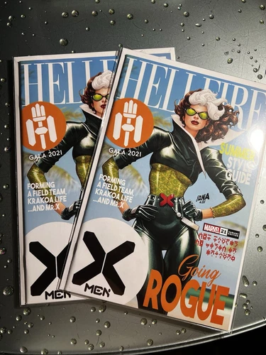 X-MEN #21 (2021) David Nakayama Comics Illuminati Variant Marvel Comics
