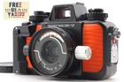 ⏯️ [NEAR MINT] Nikon NIKONOS V Orange Film Camera Body Lens 35mm F2.5 Lens JAPAN
