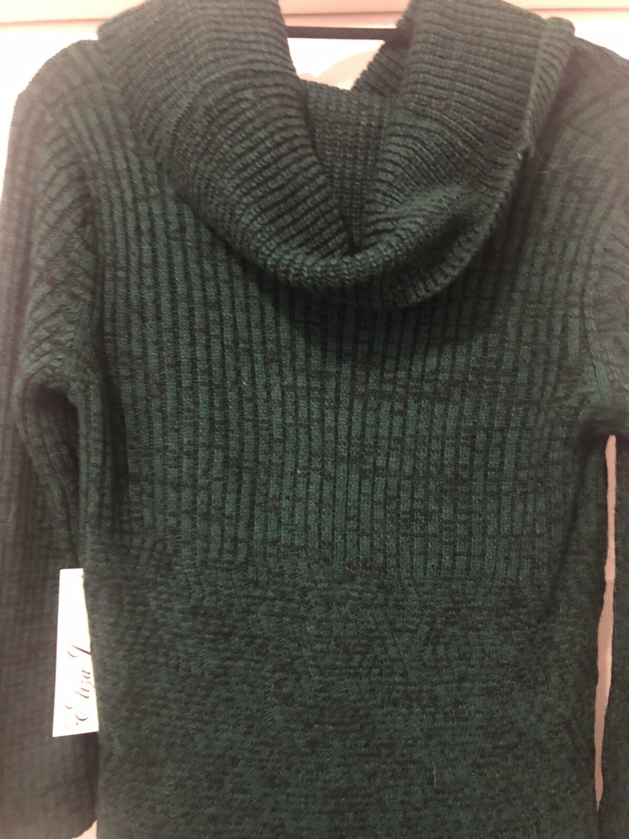 eliza j green sweater dress Eliza J Green Eyelet Knit 3/4 Sleeve Fit and