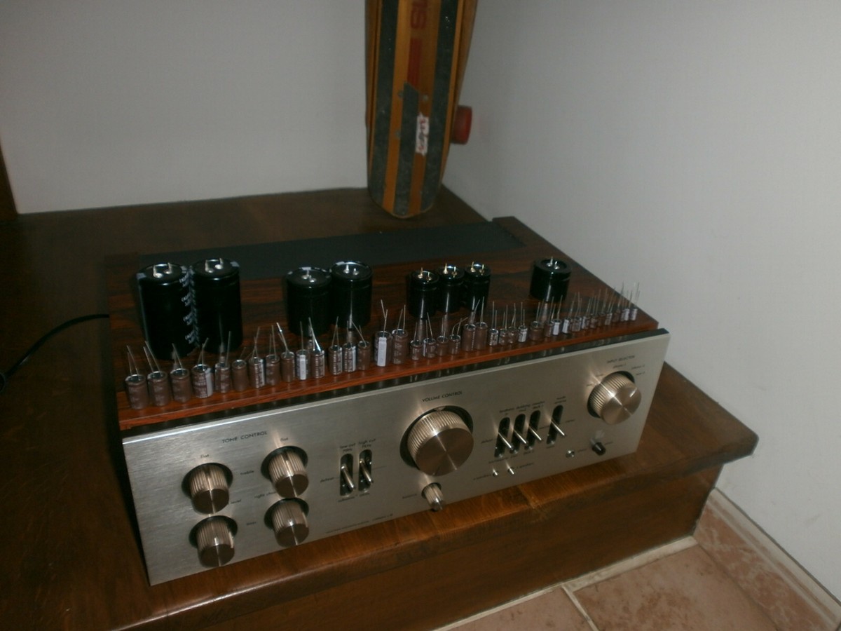 KIT DE RECAPAGE LISTE(ELNA/NICHICON) SANSUI AU217MK Pourquoi Payer Le Prix FoRt EUR 290,00 - FR