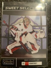 Mads Sogaard  2022-23  O Pee Chee Hockey Platinum  Sweet Selections SS-13