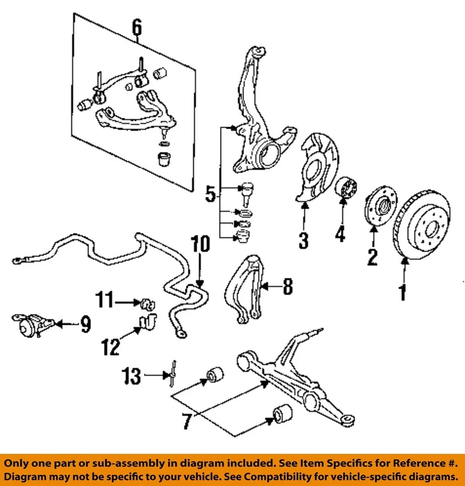 Used Front Suspension Stabilizer Bar fits: 1993 Honda Civic Front Front Grade A — 第 3/4 张图片