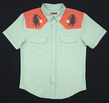 The Roosevelts RSVLTS x Justin Warner KUNUFLEX Cowju Roper Short Sleeve Shirt M