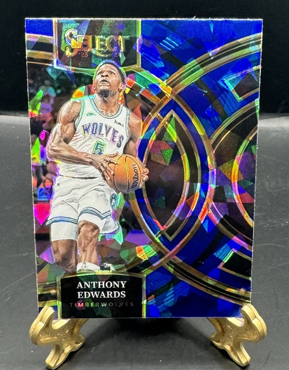 アンス ファティ Panini Chronicles Blue Prizm ANTHONY EDWARDS Blue Cracked Ice Prizm 2023-24 Panini Select