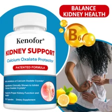 Calcium Oxalate Protector-Kidney Health Support Natural Patented Formula 120Caps