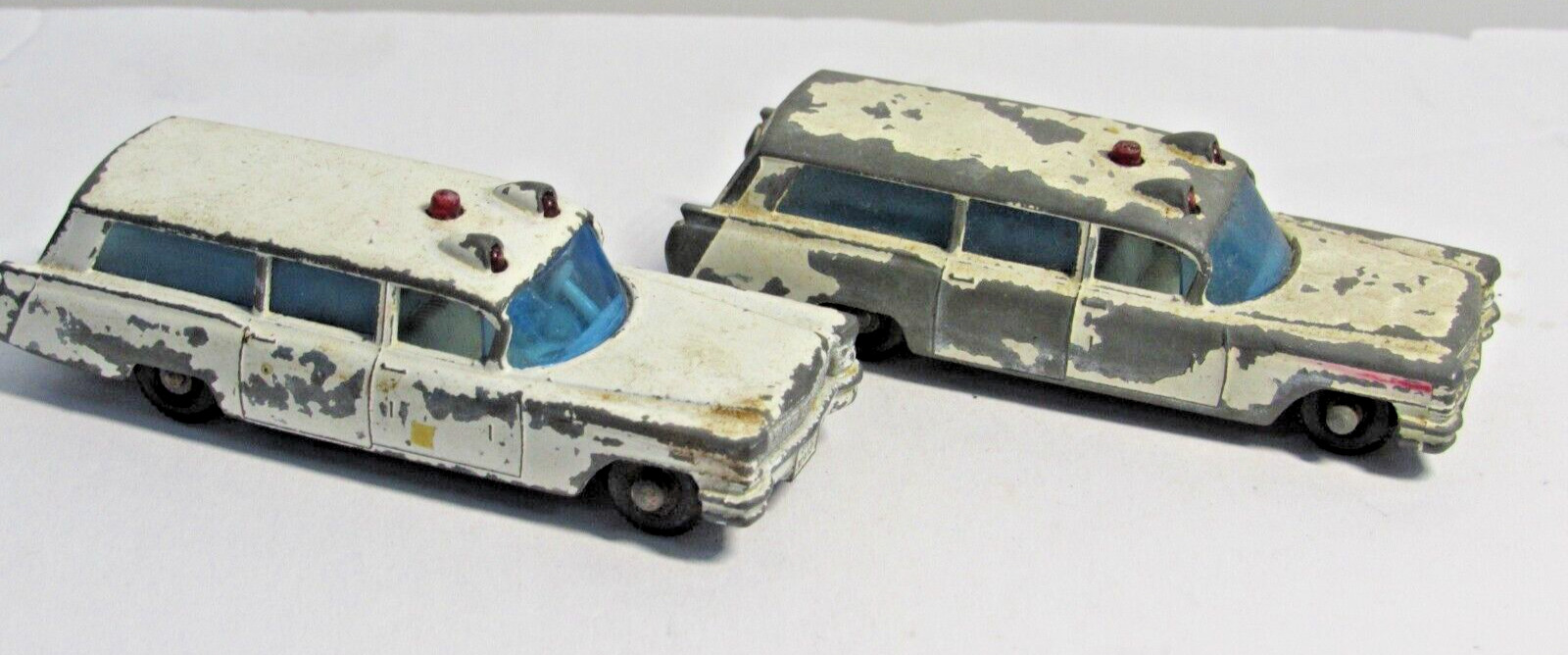 2 Matchbox S & S Cadillac Ambulance No. 54 By Lesney  GHOSTBUSTERS C3-27